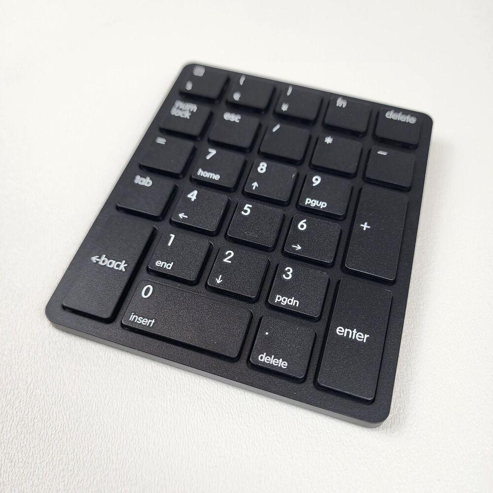 havit Bluetooth Number Pad Wireless 26-Key Numeric Keypad Rechargeable Black